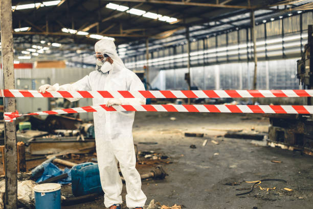 Professional Infectious Disease Decontamination technician working in Memphis, TX